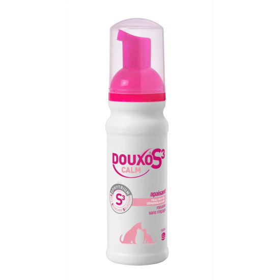 Douxo S3 Calm Mousse – Spumă Calmanta pentru Pielea Sensibilă a Câinilor și Pisicilor – 150 ml